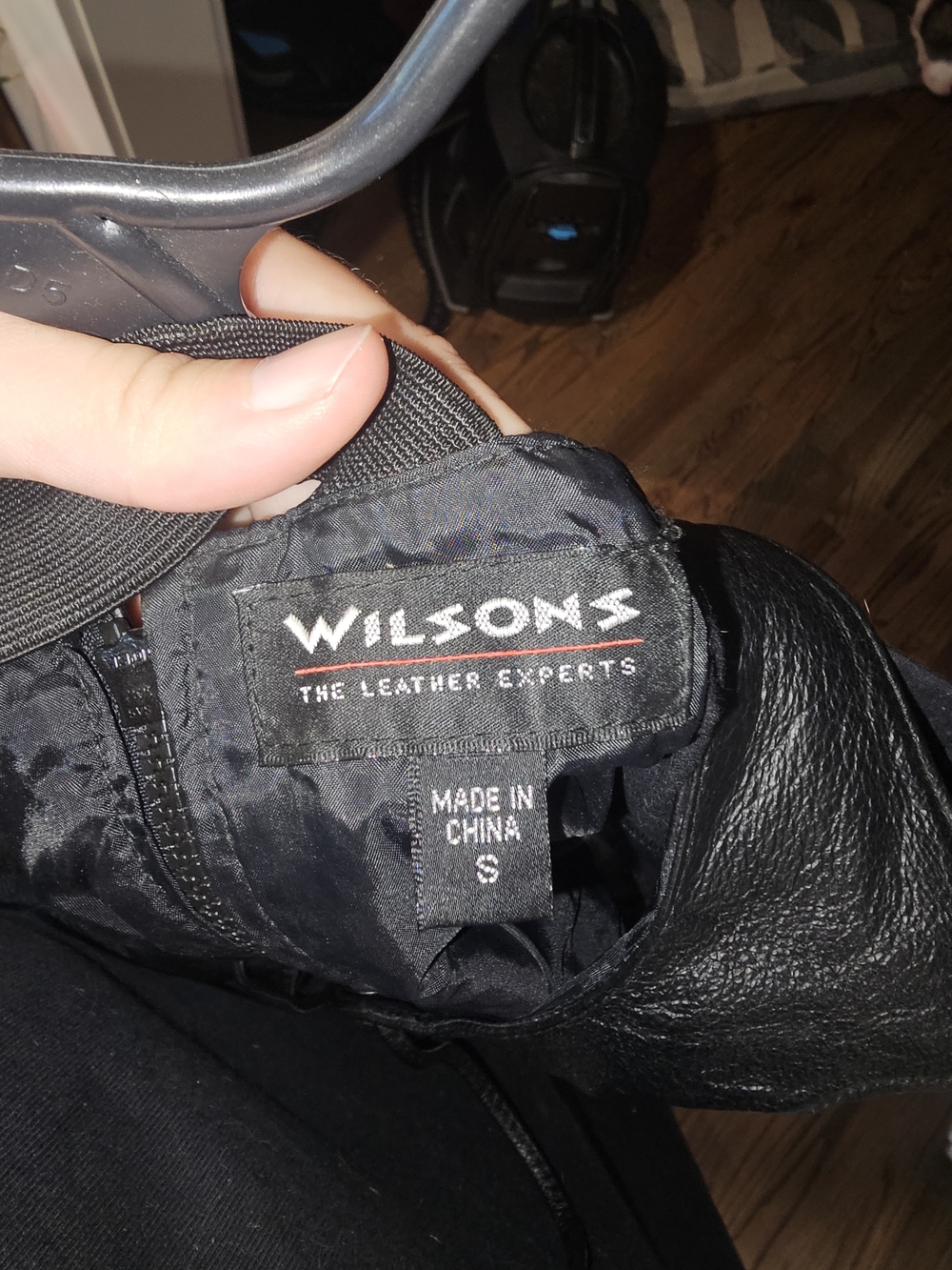 Wilson Womens LEATHER Crop Top